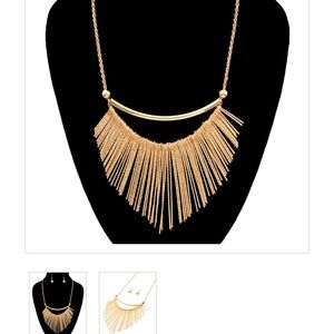 ✨CHANTELLE GOLD NECKLACE SET *NWT*